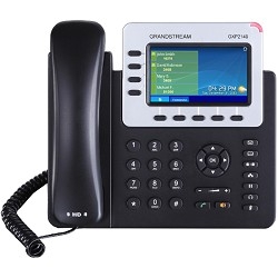 Grandstream GXP-2140, VoIP 2 Порта Ethernet 10/100/1000, 4 SIP линий, цветной TFT дисплей 48