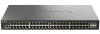 Коммутатор D-Link Управляемый L2 коммутатор, 48x1000Base-T, 4x10GBase-X SFP+, защита от статического электричества до 6 кВ, CLI, консольный порт RJ-45