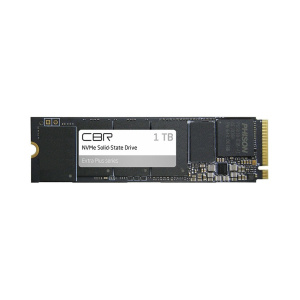 SSD CBR SSD-001TB-M.2-EP22, Внутренний SSD-накопитель, серия "Extra Plus", 1000 GB, M.2 2280, PCIe 4.0 x4, NVMe 1.4, Phison PS5018-E18, 3D TLC NAND, DRAM,