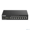 D-Link DGS-1100-08PLV2/A1A Настраиваемый L2 коммутатор с 8 портами 10/100/1000Base-T (4 порта PoE 802.3af/at, PoE-бюджет 80 Вт)