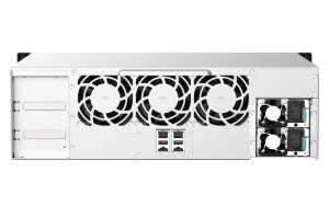 Системы хранения данных QNAP SMB 3U/16bay QC 2,2GhzCPU/16Gb(upto64Gb)/upto 28HDD with TL-R1200S-RP/SATA(3,5" 2,5")/ 4xUSB3.2/2xExp.slot/2x2,5Gb/iSCSI/ Системы хранения данных QNAP SMB 3U/16bay QC 2,2GhzCPU/16Gb(upto64Gb)/upto 28HDD with TL-R1200S-RP/SATA(3,5" 2,5")/ 4xUSB3.2/2xExp.slot/2x2,5Gb/iSCSI/