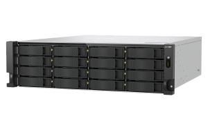 система хранения данных QNAP ENTERPRISE 3U/16bay 8C 5,3GhzCPU/32Gb(up128)/upto 112HDD with TL-R1620Sep/SATA(3,5" 2,5")/2xUSB3.2/3xExp.slot/2x2.5GbE 2X