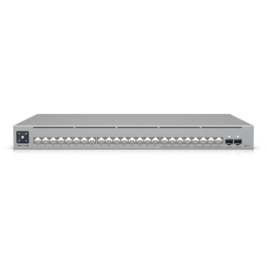 Коммутатор Ubiquiti USW-Pro-Max-24-PoE 24-port, Layer 3 Etherlighting™ switch with 16х1G RJ45, 8x2.5G, 2х10G SFP+ output 400W