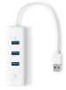 USB-адаптер TP-Link UE330, USB 3.0 to Gigabit Ethernet Network Adapter with 3-Port USB 3.0 Hub