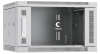 Cabeus SH-05F-6U60/60 Шкаф телекоммуникационный настенный 19" 6U 600x600x368mm (ШхГхВ) дверь стекло, цвет серый (RAL 7035)
