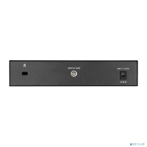 D-Link DGS-1100-08PLV2/A1A Настраиваемый L2 коммутатор с 8 портами 10/100/1000Base-T (4 порта PoE 802.3af/at, PoE-бюджет 80 Вт)