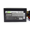 Блок питания AirMax AK-600W 600W ATX (24+4+6пин, 120mm (SCP)\(OVP)\(OCP)\(UVP)\ATX 12V v.2.3)
