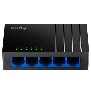Коммутатор CUDY 5-Port Gigabit Desktop Switch 8-Port Gigabit Desktop Switch, 8 10/100/1000M RJ45 Ports, IGMP Snooping, Loop Detection/Prevention, 802.