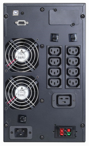 ИБП POWERCOM MACAN, On-Line, 3000VA/3000W, Tower, 8*IEC320-C13+С19, Serial+USB, SNMP Slot (1034863)