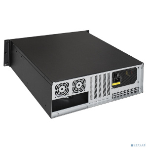 Exegate EX300000RUS Серверный корпус ExeGate Pro 3U390-08 <RM 19", высота 3U, глубина 390, БП 500PAS, USB>