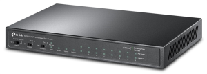 Коммутатор TP-Link TL-SL1311MP, 8-портовый 10/100 Мбит/с неуправляемый с 2 гигабитными портами RJ45 и 1 гигабитным uplink-портом SFP, 8 PoE-портов 802 Коммутатор TP-Link TL-SL1311MP, 8-портовый 10/100 Мбит/с неуправляемый с 2 гигабитными портами RJ45 и 1 гигабитным uplink-портом SFP, 8 PoE-портов 802