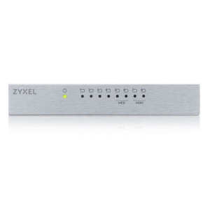 Коммутатор ZYXEL GS-108BV3-EU0101F/GS-108B v2/v3, 8 портов 1000 Мбит/с, настольный, металлический корпус Коммутатор ZYXEL GS-108BV3-EU0101F/GS-108B v2/v3, 8 портов 1000 Мбит/с, настольный, металлический корпус
