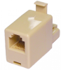 Переходник с порта RJ-45 на порт RJ-12, 10 см Переходник с порта RJ-45 на порт RJ-12, 10 см