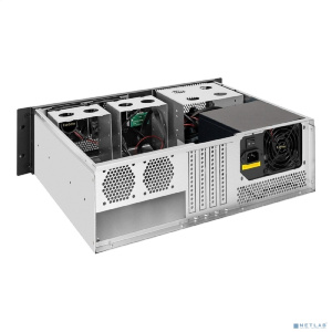 Exegate EX298428RUS Серверный корпус ExeGate Pro 3U400-07 <RM 19", высота 3U, глубина 400, БП 900RADS, 2*USB>