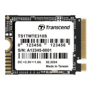 Твердотельный накопитель/ Transcend SSD MTE310S, 1000GB, M.2(22x30mm), NVMe, PCIe 4x4, 3D TLC, R/W 5000/3500 MB/s, IOPs 330 000/690 000, TBW 600, DWPD
