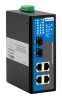 Неуправляемый промышленный Full Gigabit Ethernet коммутатор, 4 x 1G RJ45, 2 x 1G SFP, питание 2 x 12~48VDC, монтаж на DIN-рейку