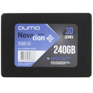 SSD QUMO 240GB Novation TLC Q3DT-240GSCY {SATA3.0}