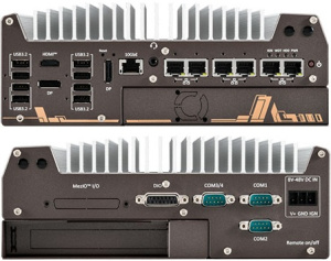 Промышленный компьютер FRONT Balance N519 Ultra 7/16GB/512GB/NoOS [FB-N519-0003], пассивная система охлаждения, интерфейсы: 2x DP, 1x HDMI, 7x LAN, 4x