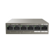 IP-COM G2206P-4-63W Коммутатор PoE управляемый 6-Ports 10/100/1000 Base-T + 2-Ports 1000 Base-X SFP (2-Ports uplink) / 4-Ports PoE (PoE бюджет 58W) IP-COM G2206P-4-63W Коммутатор PoE управляемый 6-Ports 10/100/1000 Base-T + 2-Ports 1000 Base-X SFP (2-Ports uplink) / 4-Ports PoE (PoE бюджет 58W)