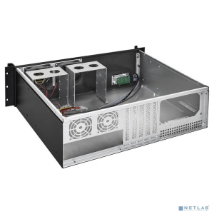 Exegate EX292701RUS Серверный корпус ExeGate Pro 3U390-11 <RM 19", высота 3U, глубина 390, БП 400ADS, USB>