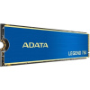 SSD A-DATA M.2 2280 500GB ADATA LEGEND 750 Client [ALEG-750-500GCS] PCIe Gen3x4 with NVMe, 3350/2450, IOPS 370/190K, MTBF 2M, 3D NAND, 300TBW, 0,33DWPD, RTL