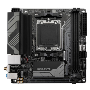 Gigabyte A620I AX {Socket AM5, AMD A620, 2xDDR5-5200, HDMI+DP, 1xPCI-Ex16, 2xSATA3(RAID 0,1), 1xM.2, 8 Ch Audio, 2.5GbLan, WiFi, (2+2)xUSB2.0, (3+2)xU