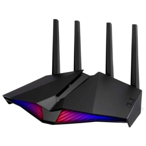 Роутер беспроводной Asus RT-AX82U-v2 AX5400 10/100/1000BASE-TX/4G ready черный