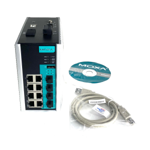 Коммутатор 8 x 10/100/1000BaseTX, 4 x 100/1000Base SFP<br><br><b>Причина уценки: </b>Коммутатор полностью рабочий, но был в использовании, поэтому вид