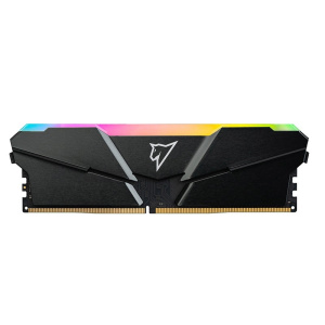 Модуль памяти Netac DDR4 Shadow RGB 8GB 3200MHz CL16 1.35V / NTSRD4P32SP-08E / Gray / with radiator