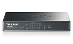 Коммутатор TP-Link TL-SG1008P, 8-портовый гигабитный настольный PoE , 8 гигабитных портов RJ45 + 4 порта PoE, IEEE 802.3af, бюджет PoE 53 Вт, стальной