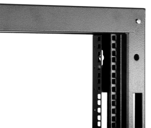 Стойка ЦМО Стойка телекоммуникационная универсальная 42U однорамная, цвет черный