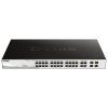 Коммутатор D-Link DGS-1210-28P/FL2A Управляемый L2 PoE-коммутатор, 24x1000Base-T PoE, 4xCombo 1000Base-T/SFP, PoE-бюджет 193 Вт, защита от статическог