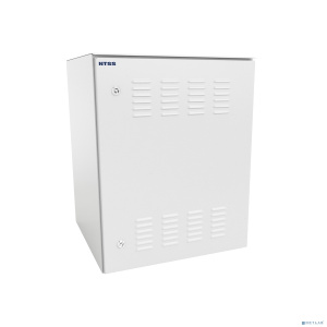 NTSS Шкаф настенный климатический NTSS WT 18U (ШхВхГ) 600x970x350 мм, 4 профиля 19, с обогревом 150W и вентиляцией, IP55, серый RAL 7035 NTSS-WT18U603