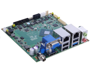 Одноплатный компьютер NANO842VHGGA-J1900, процессор Intel Celeron J1900 (2 ГГц), до 8 Гб DDR3L SO-DIMM, 1x VGA, 1x HDMI, 2x GB LAN, 1x RS-232, 1x RS-