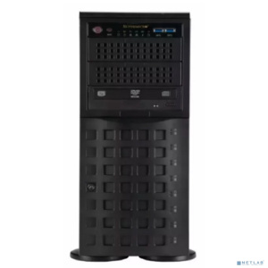 Серверная платформа/ SuperServer SYS-741P-TRT (X13DEI-T, CSE-745BTS-R1K23BP) (2 x LGA-4677, 16xDDR5 Up to 4TB, 8x3.5" SATA3/SAS/4*NVME, Optional DVD-R