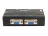 Переключатель D-Link 4-портовый KVM-переключатель с портами VGA и PS/2