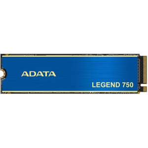 SSD A-DATA M.2 2280 500GB ADATA LEGEND 750 Client [ALEG-750-500GCS] PCIe Gen3x4 with NVMe, 3350/2450, IOPS 370/190K, MTBF 2M, 3D NAND, 300TBW, 0,33DWPD, RTL