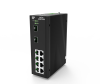 Управляемый коммутатор L2+ c 2 слотами 1000/2500Base-X SFP, 8 портами 10/100/1000Base-T(X) (разъем RJ45) с поддержкой PoE+ IEEE 802.3af/at, два входа