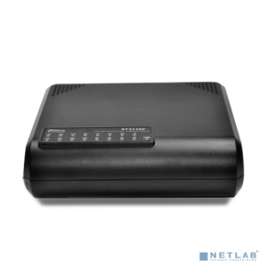 Netis ST3116P Коммутатор, неуправляемый 16-портовый 10/100 Мбит/с, 16 порта RJ45 10/100 Мбит/с, настольный, пластиковый корпус