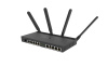 Точка доступа/ RB4011iGS+5HacQ2HnD-IN Powerful 10xGigabit port router with a Quad-core 1.4Ghz CPU, 1GB RAM, SFP+ 10Gbps cage, dual band 2.4GHz / 5GHz