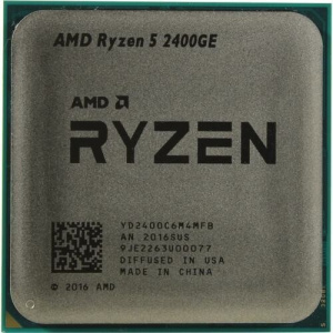 CPU AMD Ryzen 5 2400GE AM4 (YD2400C6M4MFB) {3.2GHz/Vega 1} OEM