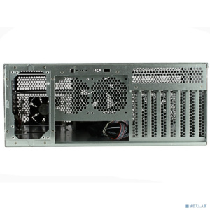 Procase Корпус 4U server case,4x5.25+11HDD,черный,без блока питания,глубина 550мм,MB CEB 12"x10,5", панель вентиляторов 3*120x25 PWM [RE411-D4H11-FC-5