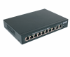 PoE Коммутатор OSNOVO SW-21000/A(120W) Passive PoE коммутатор Fast Ethernet на 10 портов. Порты: 8 х FE (10/100 Base-T, 52V 4,5(+) 7,8(–)) совместимы