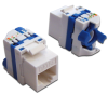 Модуль Keystone Tooless, RJ-45, кат.5E, UTP, 180 градусов, белый Модуль Keystone Tooless, RJ-45, кат.5E, UTP, 180 градусов, белый