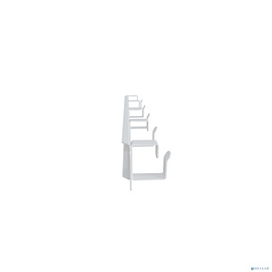 NTSS Организатор кабельный горизонтальный NTSS, крепление 19 1U с окошками, 5 колец глубиной 45мм, металл, серый RAL 7035 NTSS-HORG-O-1U-5(45)