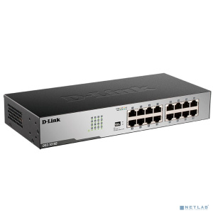 D-Link DGS-1016D/J1A Неуправляемый коммутатор с 16 портами 10/100/1000Base-T