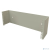 Кронштейн телекоммуникационный Hyperline BW19-3U-110F-RAL7035 настен. 3U 19" 110мм нагр.:15кг серый (упак.:1шт)