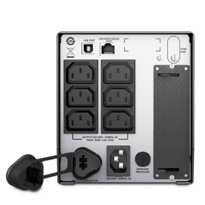 ИБП APC Smart-UPS 750VA/500W, Line-Interactive, LCD, Out: 220-240V 6xC13, SmartSlot, USB, HS User Replaceable Bat, Black, 1 year warranty