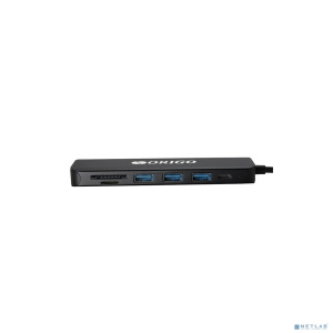 ORIGO OU3340PD/B1 Док-станция USB-C 7-в-1 3xUSB 3.0, USB-C/PD 3.0, HDMI, SD/TF/microSD