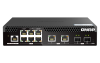 Коммутатор управляемый L2 10 Гбит/с c 2 портами SFP+, 2 портами 10 Гбит/с RJ-45 и 6 портами 2,5 Гбит/с RJ-45 и, пропускная способность до 110 Гбит/с,